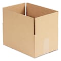 General Supply Fixed-Depth Shipping Boxes, RSC, 12" x 8" x 6", Brown Kraft, PK25 UFS1286